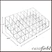 Casafield 40 Slot Acrylic Lipstick & Makeup Organizer - Cosmetic Display Case - Clear