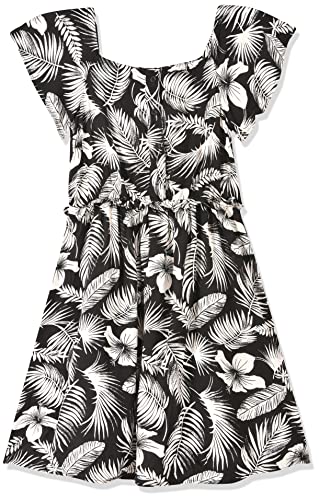 Image of Max Girls Printed Regular Fit A-Line Dress
