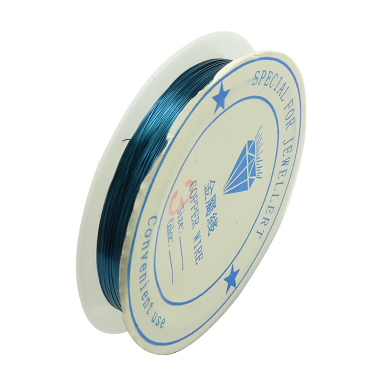 EXCEART 2 Set Di Filo Per Gioielli Artistici Da 0 5 Mm Di Filo Di Rame Flessibile Per Artigianato Per La Creazione Di Gioielli E Progetti Di Perline 5 * 2