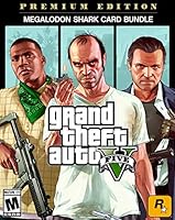 Grand Theft Auto V: Premium Edition &amp; Megalodon Shark Card Bundle - PC [Online Game Code]