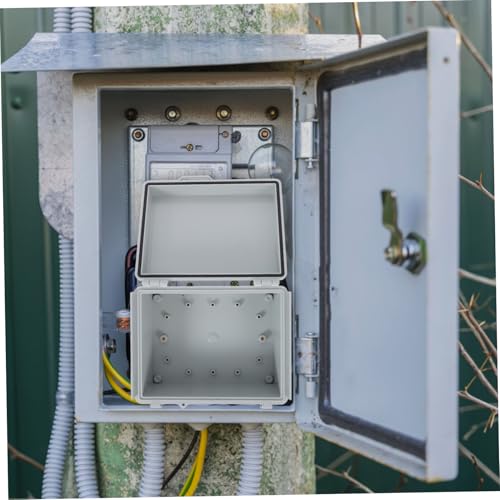 Boîte de jonction étanche extérieure en plastique résistant aux intempéries - 6
