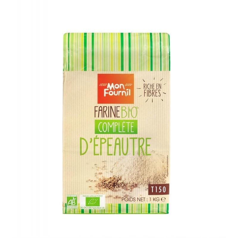 Farine d'épeautre T150 bio Mon Fournil pour réussir vos pains complets riches en fibres