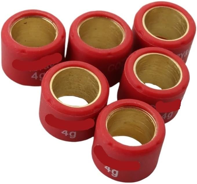 Scooter Variator Roller Set Fit For BT49QT GY6 50cc 139QMB 139QMA 4-St 16x13mm 4g -7g(16x13mm 4g)