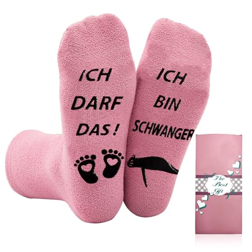 Presente de gravidez, meias de gravidez, meias para grávidas, meias calendário de advento para grávidas, presentes para mulheres grávidas, namoradas, presentes para grávidas, presentes, Rosa.