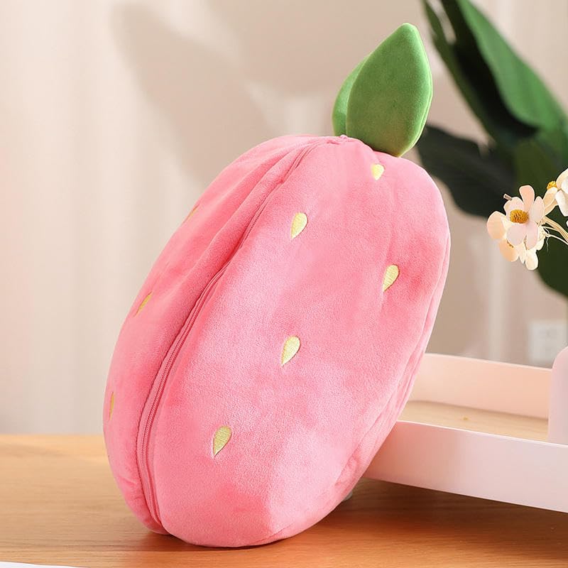 AVS Sleeping Breathing Reversible Bunny 30cm White/Pink - Image 5