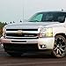 DNA MOTORING FL-ZTL-111-SM Chevy Silverado Fog Lights,Smoke