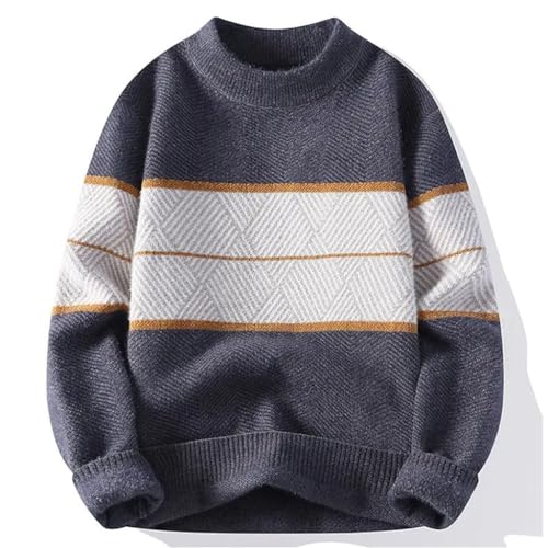 Pull chaud homme fin des frissons d'hiver confort décontracté doux