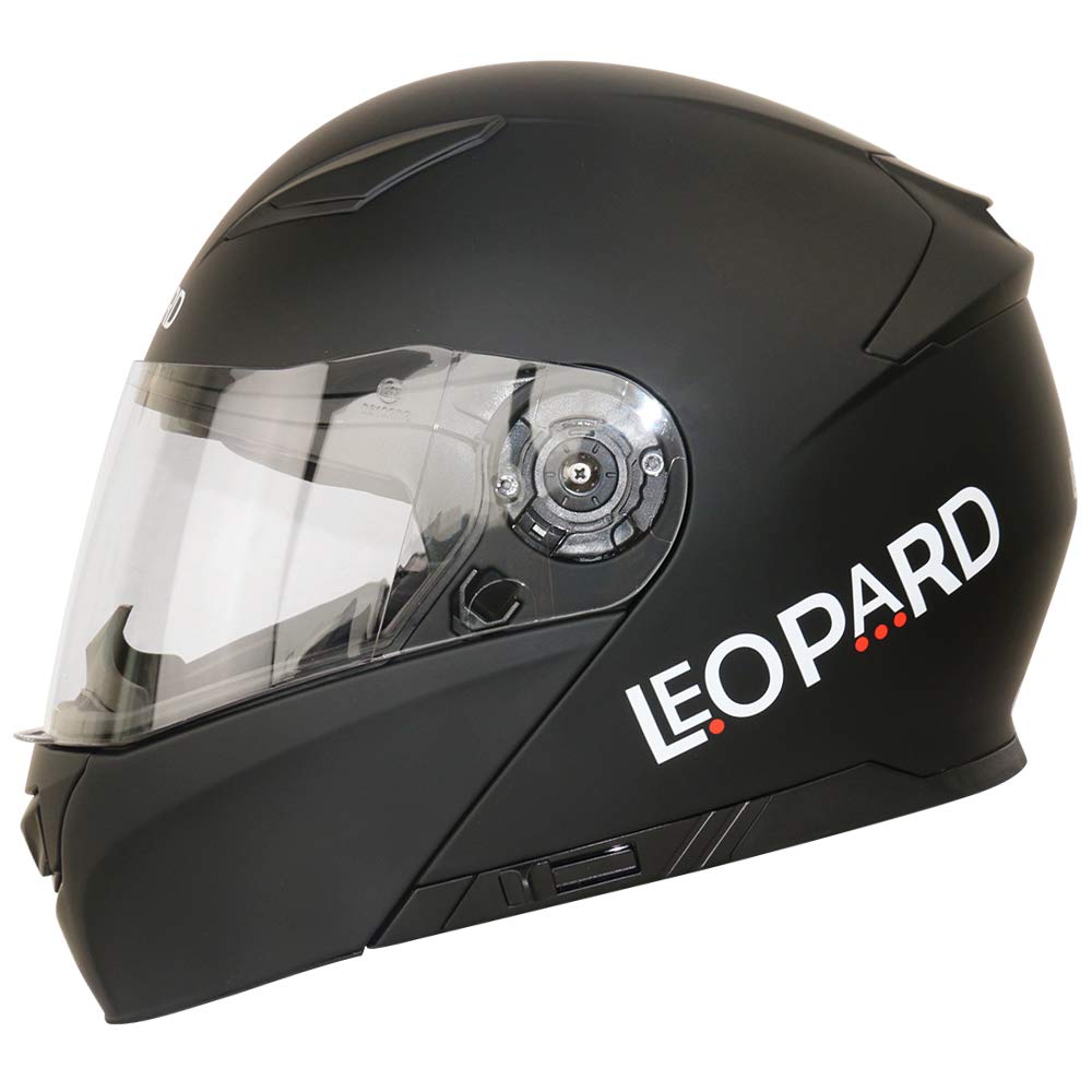 Leopard LEO-888 DVS Flip up Front Helmet Motorcycle Motorbike