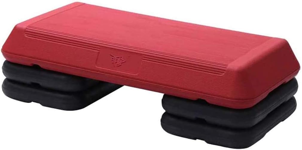 Adjustable Aerobic Stepper Workout Step Risers Fitness Exercise Platform Trainer Stepper (Color : B) (A)