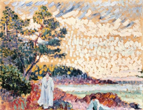 Pintura murales decor de paisaje marino para salones luminosos