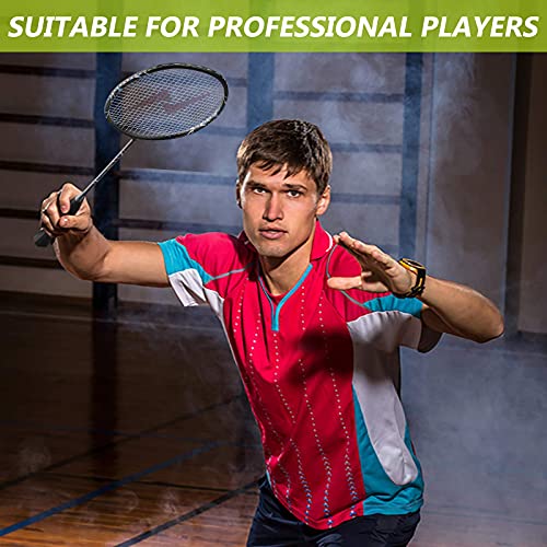Nalax Badminton Set, 2 Player Badminton Rackets Professional Graphite Badminton Racquet With 3 Shuttlecocks And 1 Carrying Bag, Badminton Backyard Games For Outdoor, Garden, Beach, Family Fun Game #TOP4