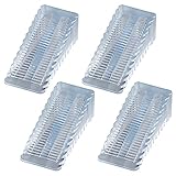 Ampliamente utilizado ----- Estos protectores de puerta están disponibles para diferentes puertas en diferentes lugares para mantener la puerta abierta en ángulo recto y evitar que se cierren de golpe, pellizquen los dedos y atrapen a las mascotas en las habitaciones.