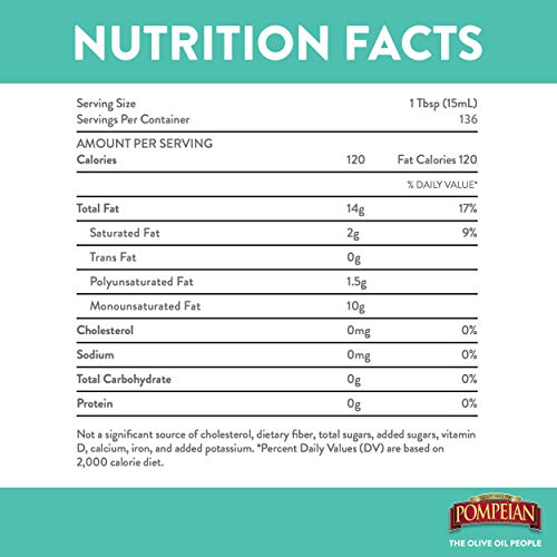 image for Pompeian USDA Organic Smooth Extra Virgin Olive Oil, Contains Polyphen