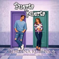 Diseño de la portada del título Puerta con puerta