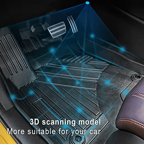 Jdeymat Car Floor Mats And Cargo Trunk Liner Compatible For Honda Hr-V 2023 2024 All Weather Tpe Rubber Protect Mat Full Set Black Honda Hrv Accessories (2023 Honda Hr-V Floor Mats+Cargo Liner) #TOP5