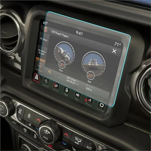 Film Protecteur Écran Jeep Wrangler JL Contre Rayures et Traces
