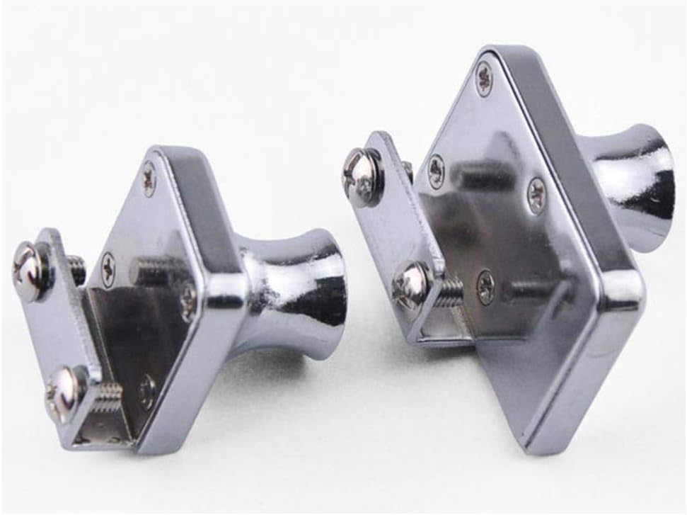 Letterbox Lock, Drawer Lock, Vivarium lockGlass Cabinet Lock Shopping mall Display Cabinet Door Lock Single Door Window Lock Counter Lock, Single Open 2PCS-Unknone