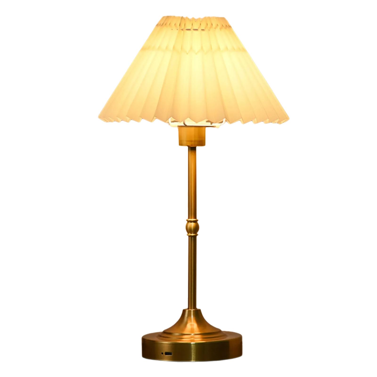 Hsioluted D Hsiolute Portable Battery Powere Table Light With Smooth Imming An Golden Metal Base For Ining Area Memory Function Le Lamp