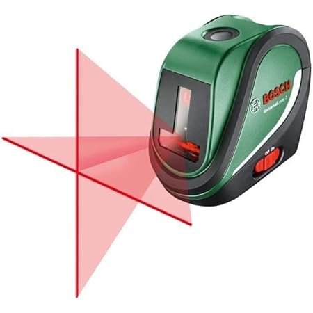 Bosch Cross Line Laser UniversalLevel 2 (3x AA Battery, Bag, Working Range: 10 m, Self-Level Time: >4 s, Operating Time: 5 h)