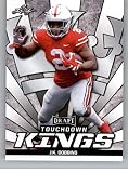 2020 Leaf Draft #80 J.K. Dobbins RC - Ohio State Buckeyes Baltimore Ravens (Touchdown Kings) (RC - Rookie Card) NM-MT NFL Trading Football Card