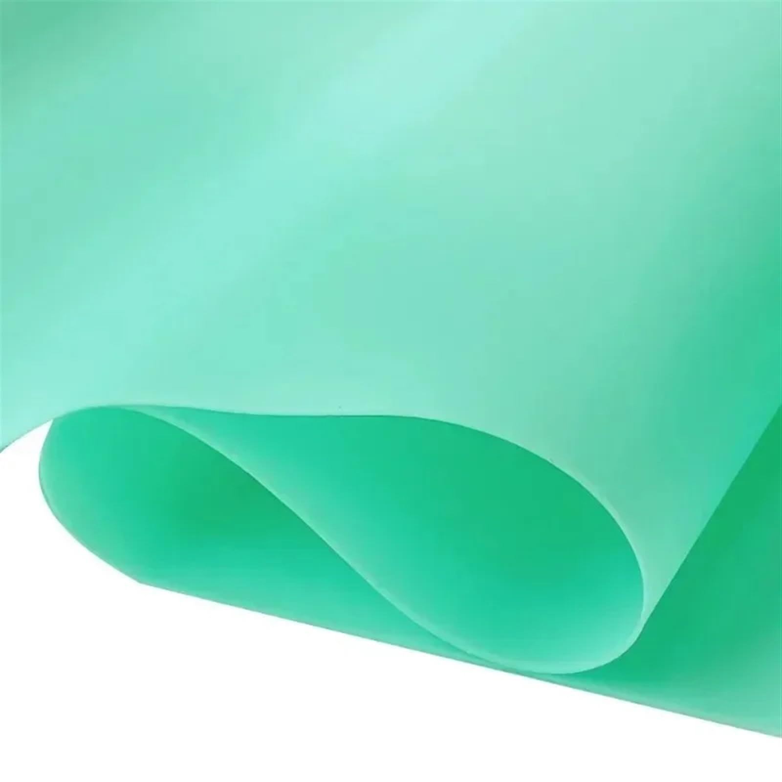 XHT Gelee-PVC-Vinyl Rolle – 30x135 Cm, 0,5 Mm Dick, Weich & Transparent, Für DIY, Grün