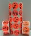 3/$3 Discount Pricing Labels Red 1.5-inch Round Self-Adhesive Stickers Pack of 1000 Labels