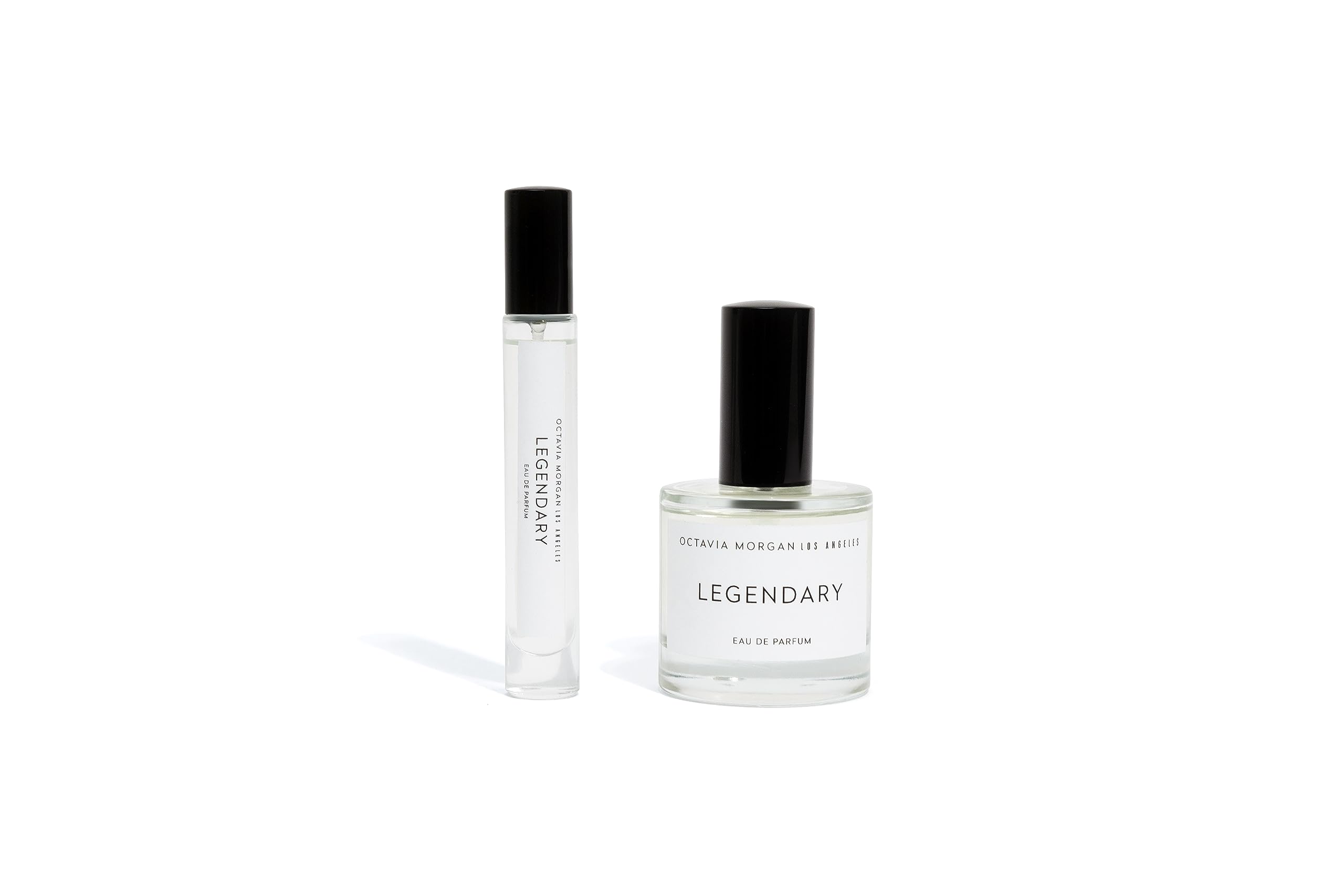 OCTAVIA MORGAN LEGENDARY Eau De Parfum - A Woody Spicy Travel Perfume with Amber Cardamom Papyrus Crafted for