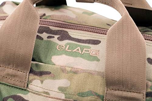 Miniatura 9 de LAPG - Bolsa táctica de múltiples bolsillos para hombre, bolsa de pañales táctica para papá, salida de rango, para papá