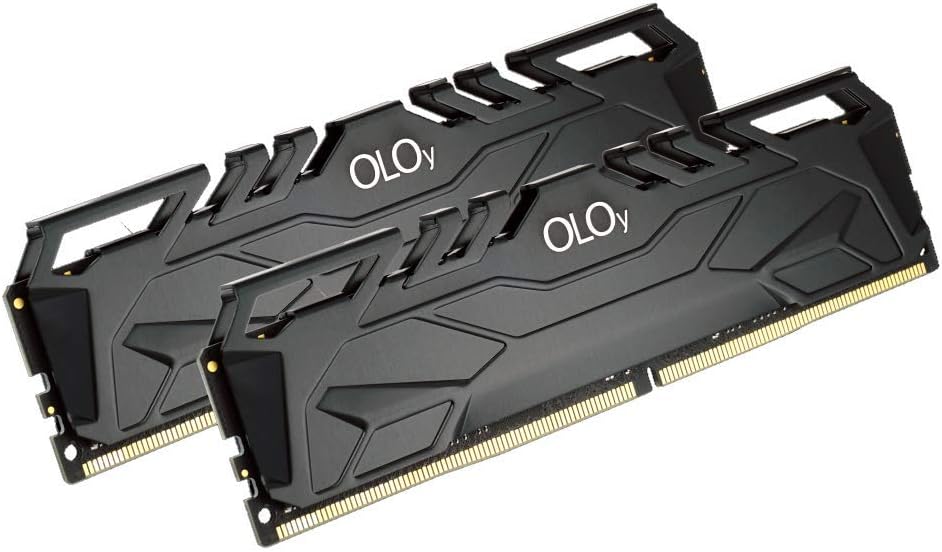 OLOy DDR4 RAM 16GB (2x8GB) Black Owl 2666 MHz CL19 1.2V 288-Pin Desktop UDIMM (MD4U0826190BJ0DA)