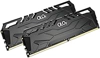 OLOy Black Owl 16GB (2x8GB) DDR4-2666MHz CL19 UDIMM Desktop RAM - Lifetime Warranty, Intel/AMD Compatible