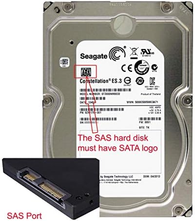 innov8 SFF-8482 SAS 22 Pin to 7 Pin + 15Pin SATA Hard Disk Drive Raid Adapter with 15 Pin Power Port