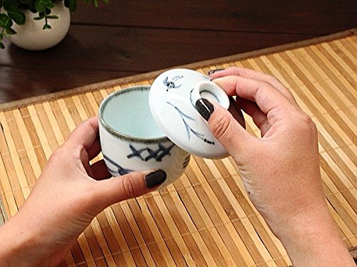 染付 茶碗蒸し碗 茶碗蒸し 染付 和食器<br>茶わん蒸し ちゃわんむし 器 和食器