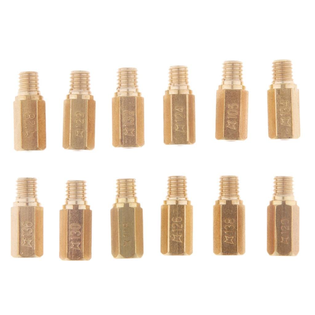 LOOM TREE® 12 Pieces Carburetor Repair Kit Needle Main Jet Set For Pwk Injector Nozzles | 12 Pieces Injector Nozzles-image-29