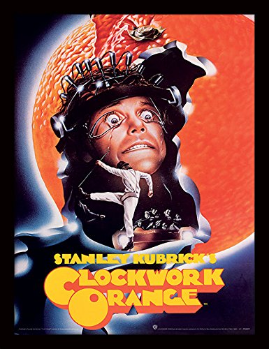 Pyramid International A Clockwork Orange (Peeling) -Framed Print Memorabilia 30 x 40cm, Multicolour, 30 x 40 x 1.3 cm