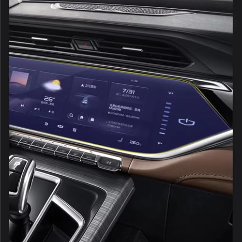 Verre trempé de navigation pour Geely Atlas Pro 2021 anti-rayures et oléophobe
