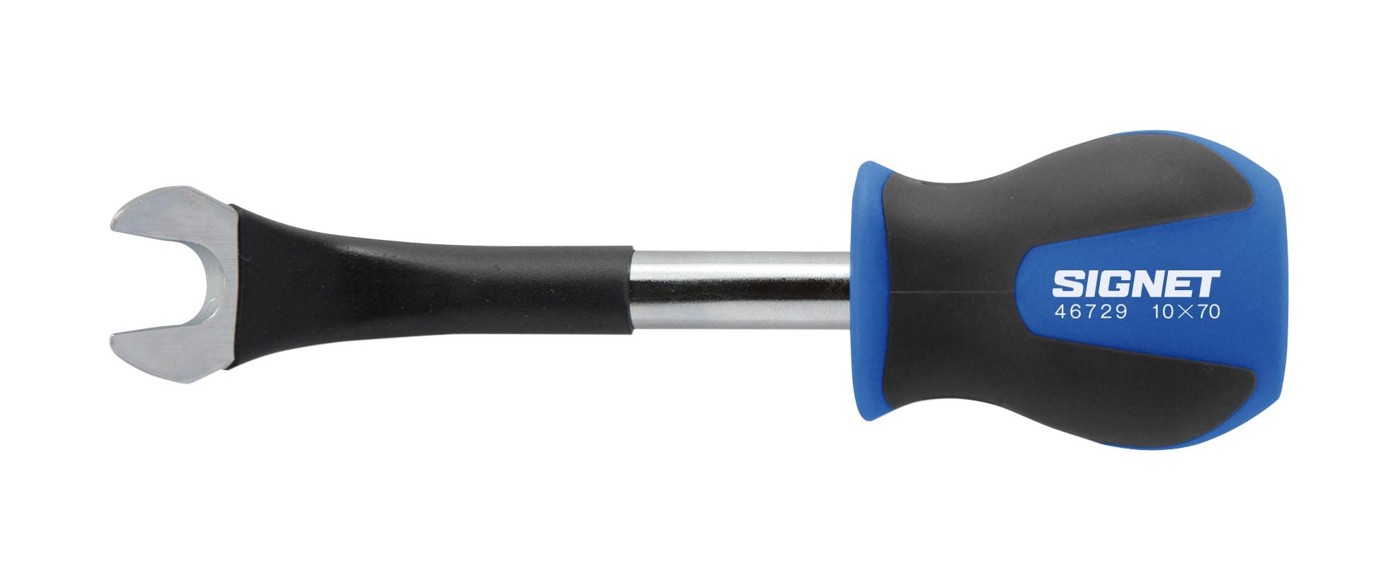 Signet46729 Signal Car Work Tool for Clip Removal, Stable Type, Clip Clamp Tool, Tip Width 0.4 inches (10 mm), Black