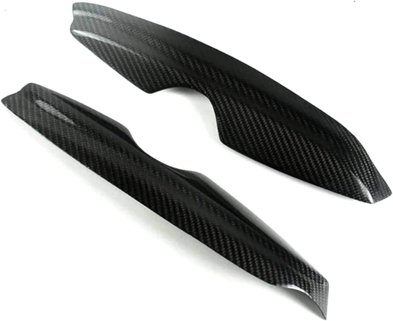 Carbon Fiber Car Headlight Lamp Eyebrow Sticker Compatible with VW Golf 4 MK4 IV 1999-2004 Front Headlight Trim Parts Accessories