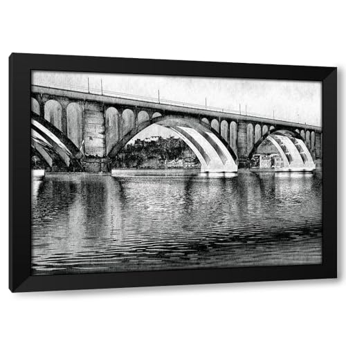 ArtDirect Key Bridge Custom Framed Art Print Giclee Print or