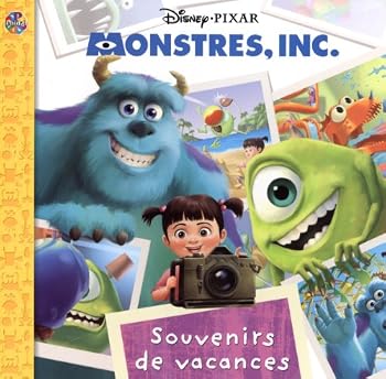 Paperback Disney-Pixar Monstres, Inc. - souvenirs de vacances [French] Book
