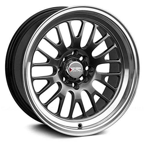 XXR 531 Chromium Black/ML Wheel with Painted (17 x 8. inches /4 x 100 mm, 25 mm Offset)