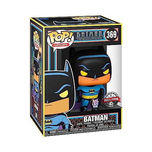 Funko Pop! Heroes: Dc - Batman - (Black Light) - Dc Comics - Collectible Vinyl Figure - Gift Idea - Official Products - Toys For Kids And Adults - Comic Books Fans