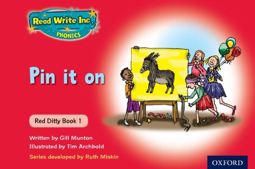 Read Write Inc Phonics Red Ditty Books Mixed Pack of 10 : Miskin, Ruth ...