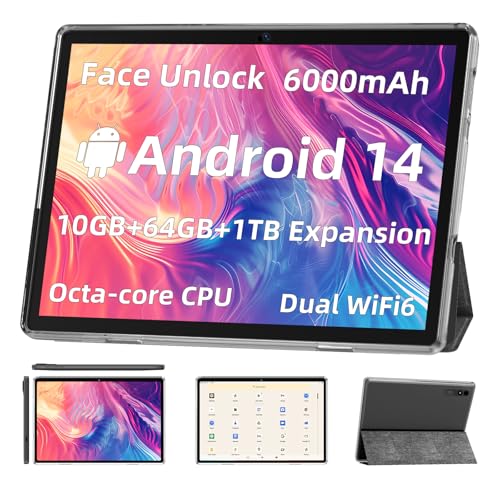 Tuohaitime Android 14 Tablet,10 Inch Tablet cover