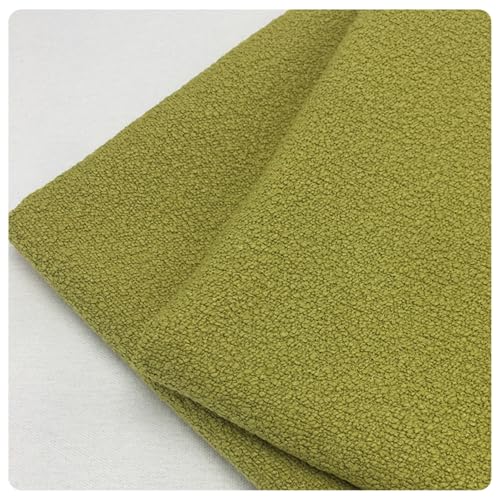 AMateschitz Tela de felpa por metros, tela de piel sintética monocolor, tela decorativa mullida, tela decorativa de felpa corta, tela decorativa para manualidades, costura, tela de forro polar para