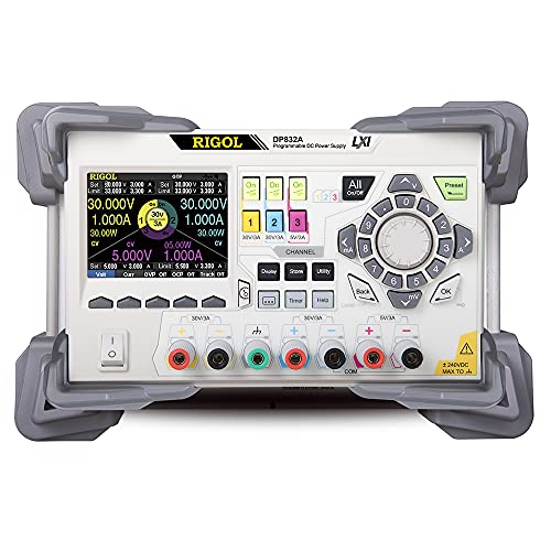 RIGOL �v���O���}�u�������d���@DP832A �S�d�͍ő�195W�{��350��Vrms/2mVpp�჊�b�v���m�C�Y�{3�`�����l��+��50��s�����ߓx�������ԁ{10mV/10mA�v���O���~���O�m�x�{���וϓ������d���ϓ����d��: ?0.01% + 2mV�G 