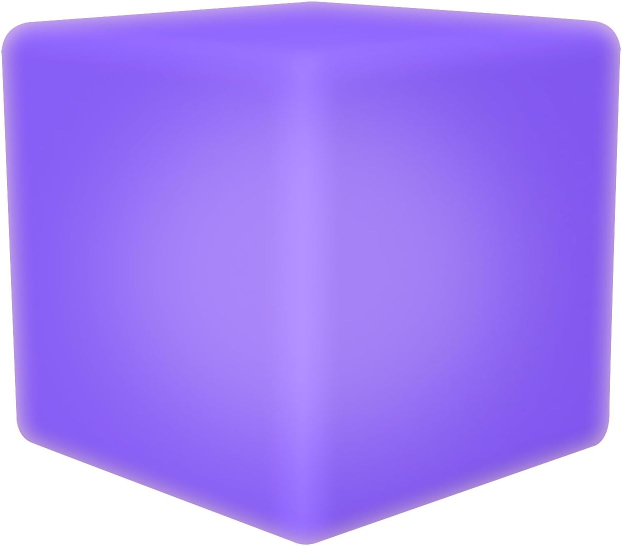 LED Cube Light, Rechargeable Cube Light Table, 16 Colors Dimmable Glow Lamp Chair, Waterproofpool Table Light, Glowing LED Furniture Side Seat Mood Lighting for Home Party Patio Decor