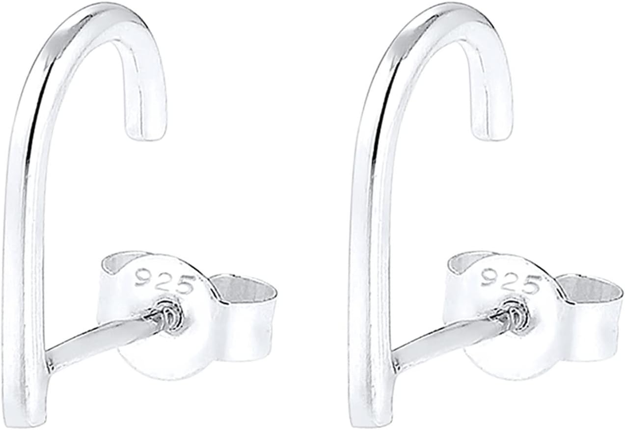 Elli Women Silver 925 Sterling Silver Geo Earrings