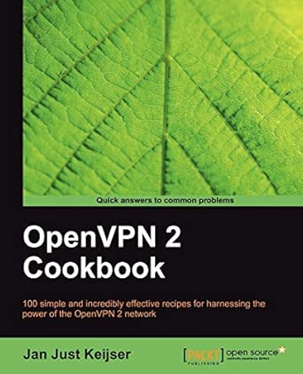 OpenVPN 2 Cookbook book cover