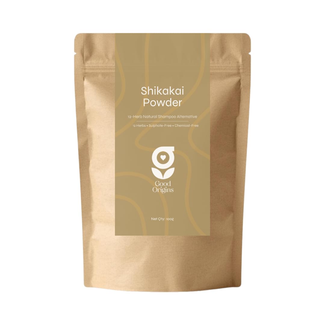 Amla Reetha Shikakai Powder for Hair - Natural Hair Wash & Shampoo Alternative with 12 Ayurvedic Herbs - Controls Hair Fall & Dandruff - Sulphate Free, 100% Natural - 100g (Pack of 2)-picture-48