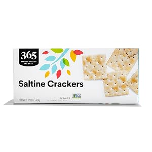 365 by Whole Foods Market Salted Saltine Crackers 16 Ounce